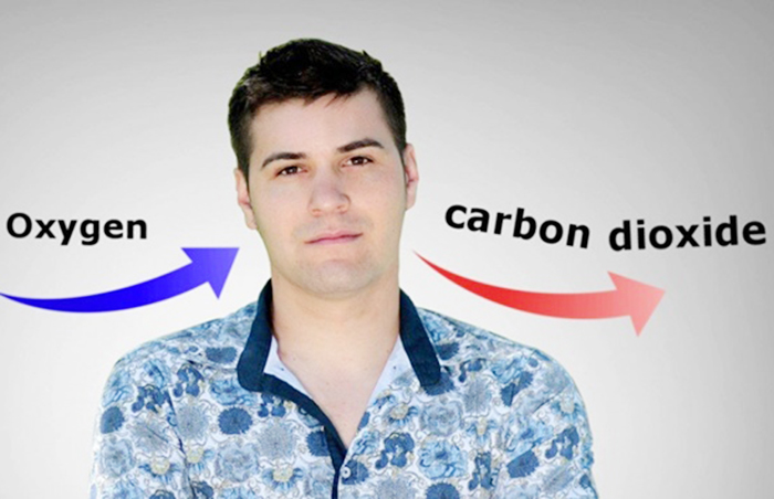 Vì sao con người lại hít vào khí Oxy và thở ra khí Carbon?